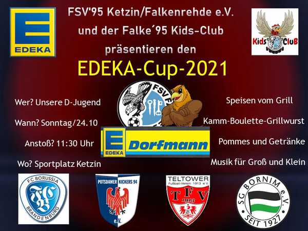 Einladung EDEKA-Cup 24.10.2021