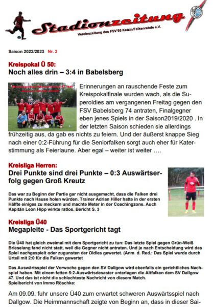 Stadionzeitung 2022-23_Nr-2